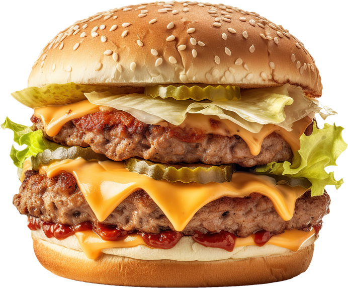 Double patty byrger